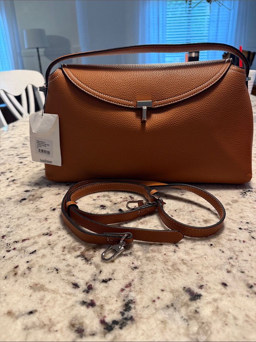 Toteme T-Lock handbag Top Handle Crossbody